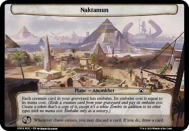 0058 Naktamun T Planechase: March of the Machine