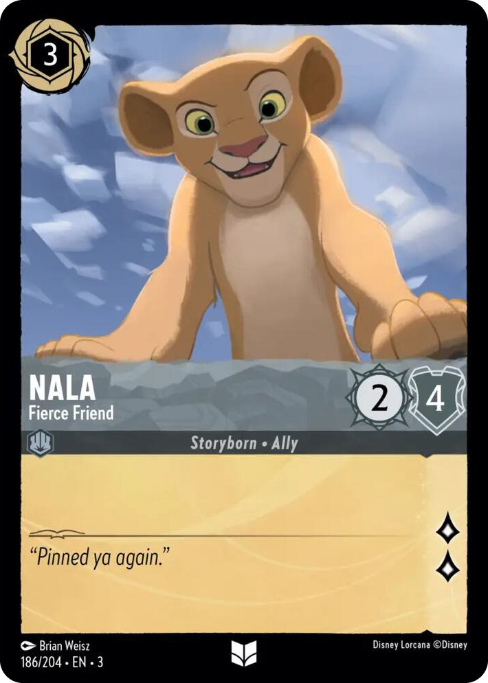 0186 Nala - Fierce Friend Uncommon Into the Inklands