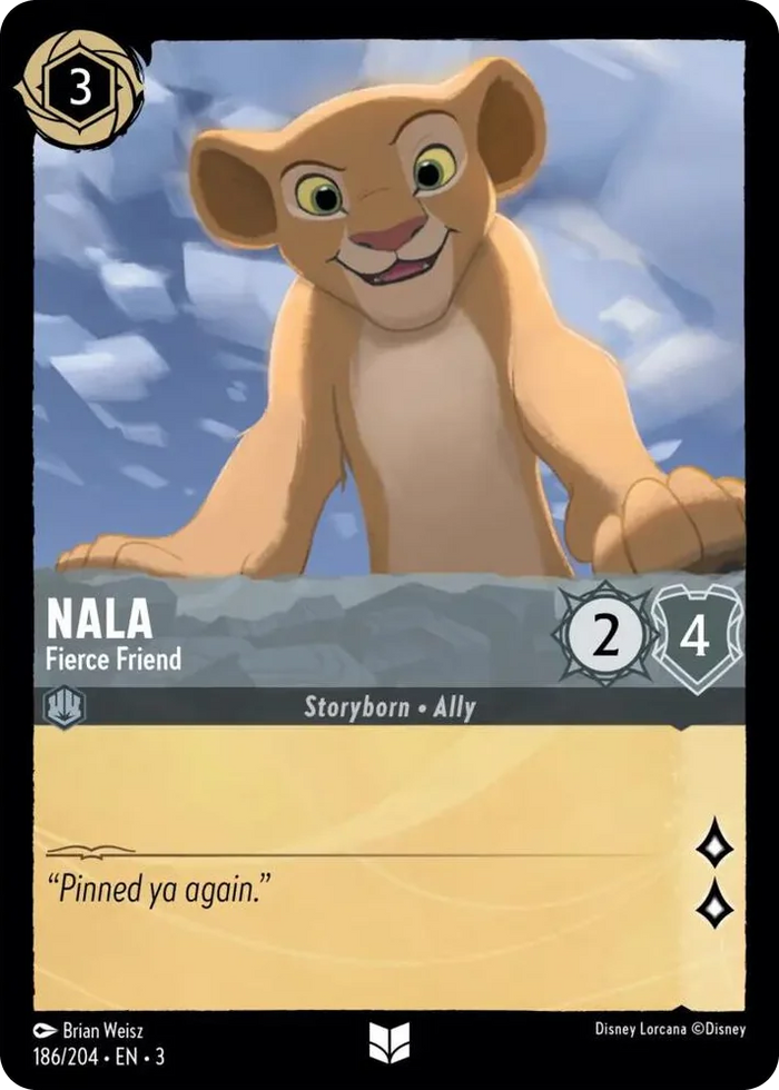 0186 Nala - Fierce Friend Uncommon Into the Inklands