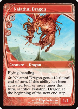 0197 Nalathni Dragon (Future Sight) R Mystery Booster 2