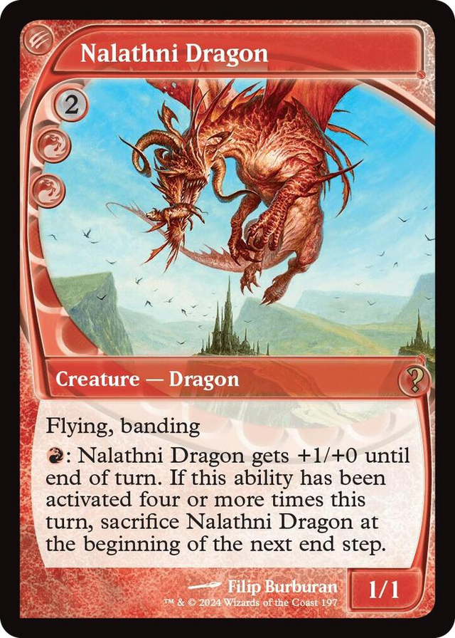 0197 Nalathni Dragon (Future Sight) R Mystery Booster 2