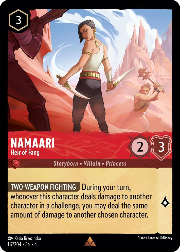0117 Namaari - Heir of Fang Rare Ursula's Return