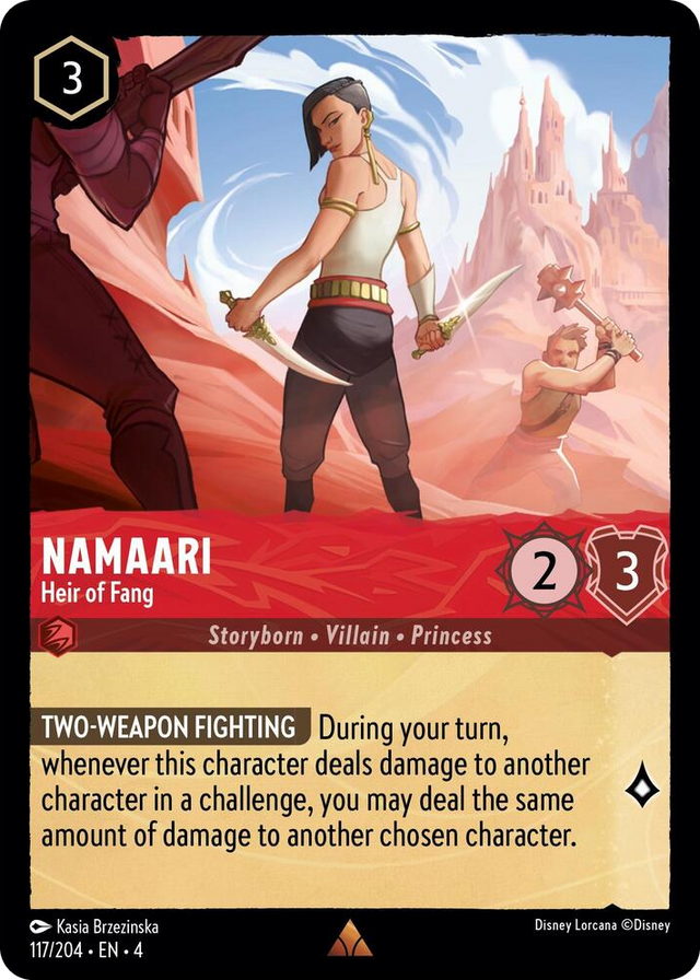 0117 Namaari - Heir of Fang Rare Ursula's Return
