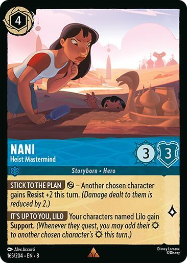 0165 Nani - Heist Mastermind Rare Reign of Jafar