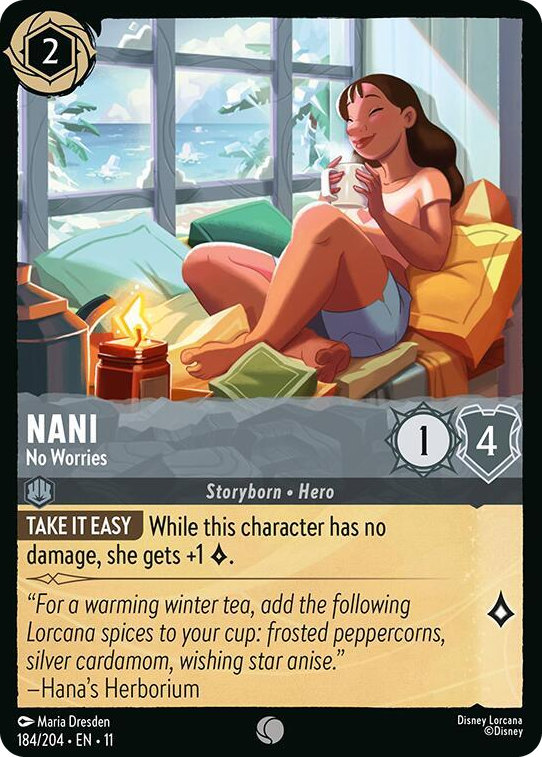 0184 Nani - No Worries Common Winterspell