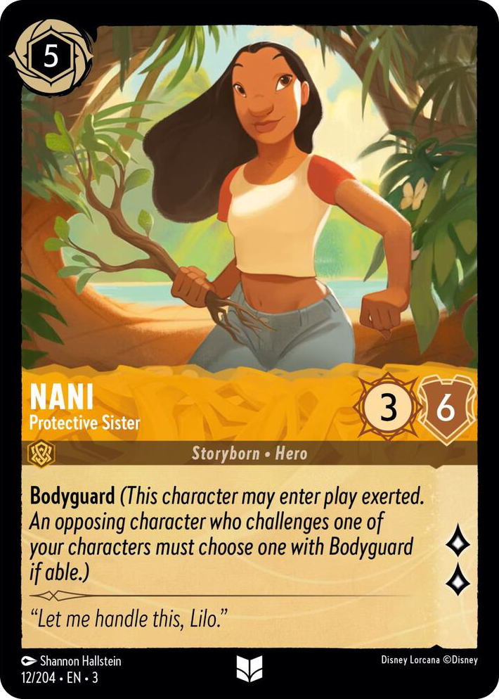 0012 Nani - Protective Sister Uncommon Into the Inklands