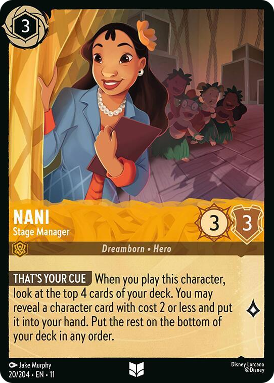 0020 Nani - Stage Manager Uncommon Winterspell