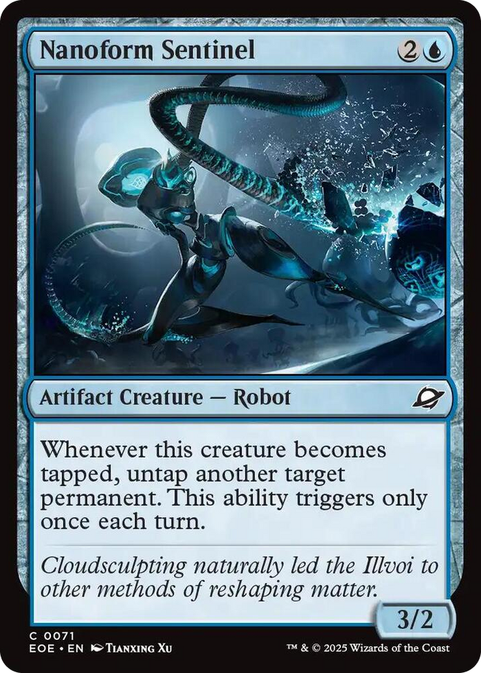 Nanoform Sentinel #71 C - Edge of Eternities Pokemon card