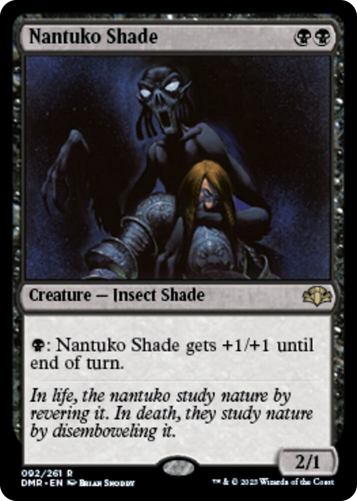 Nantuko Shade #92 R - Dominaria Remastered Pokemon card