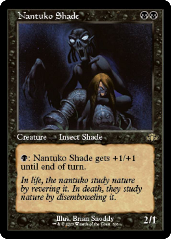 Nantuko Shade (Retro Frame) #306 R - Dominaria Remastered Pokemon card