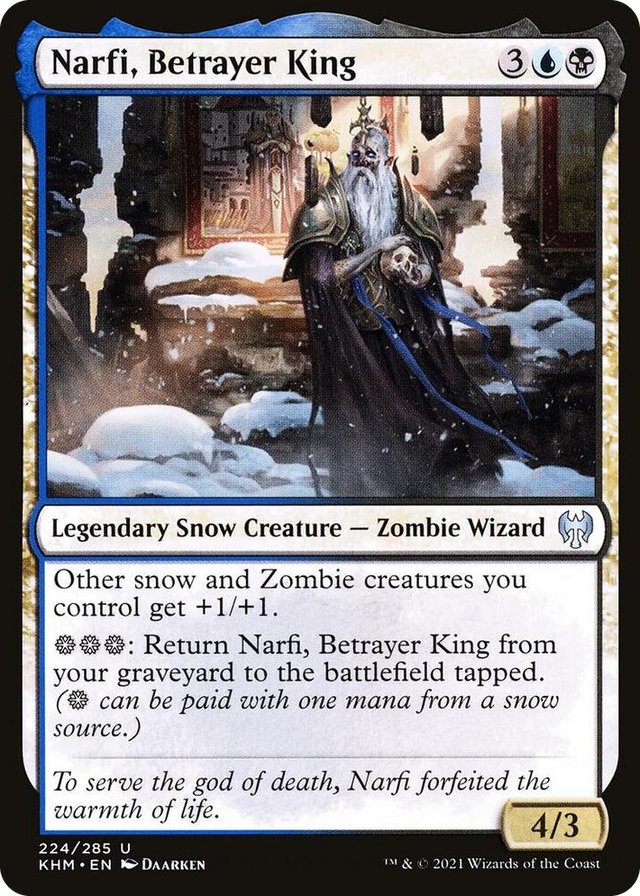 0224 Narfi, Betrayer King U Kaldheim