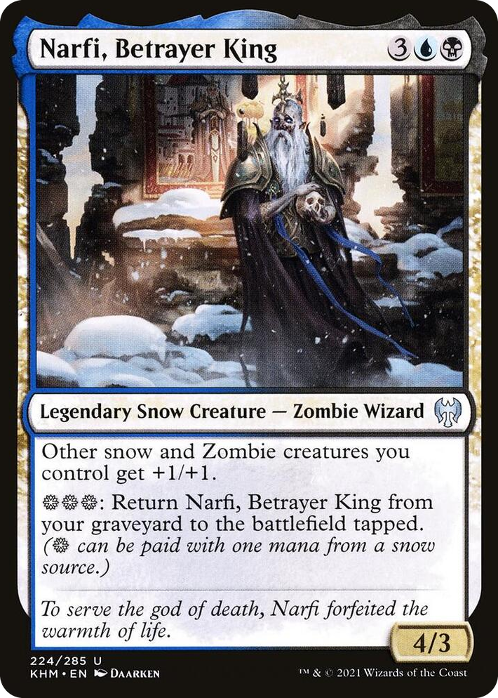 0224 Narfi, Betrayer King U Kaldheim
