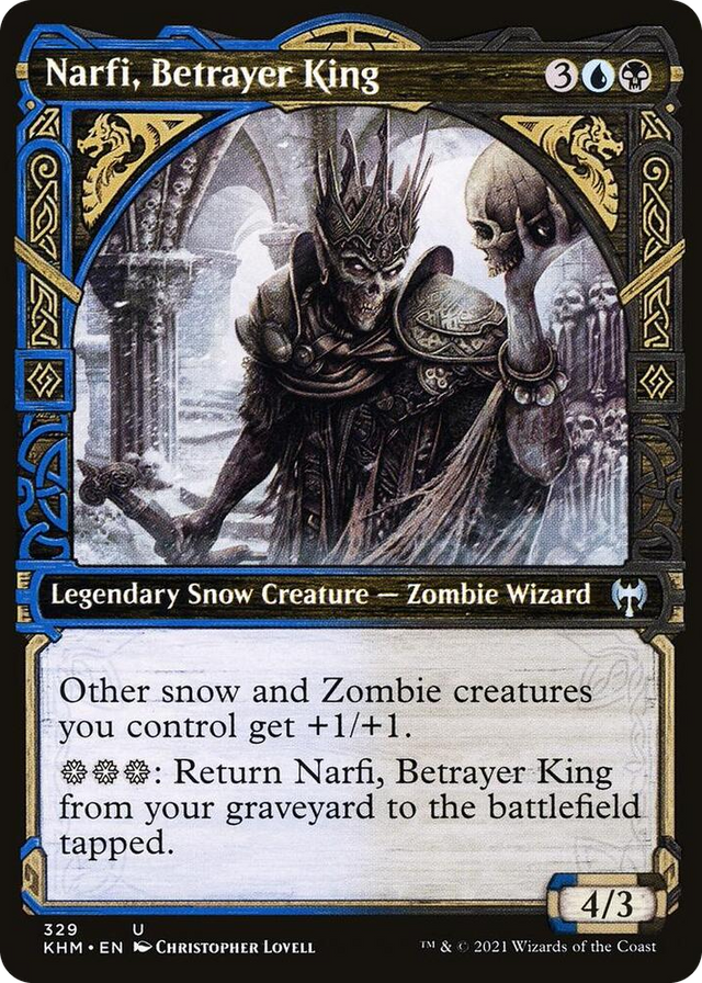 0329 Narfi, Betrayer King (Showcase) U Kaldheim