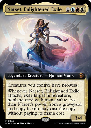0173 Narset, Enlightened Exile (Extended Art) M March of the Machine: The Aftermath