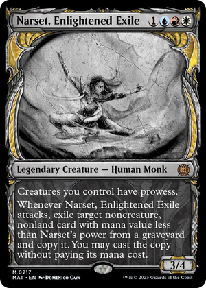 0217 Narset, Enlightened Exile (Halo Foil) M March of the Machine: The Aftermath
