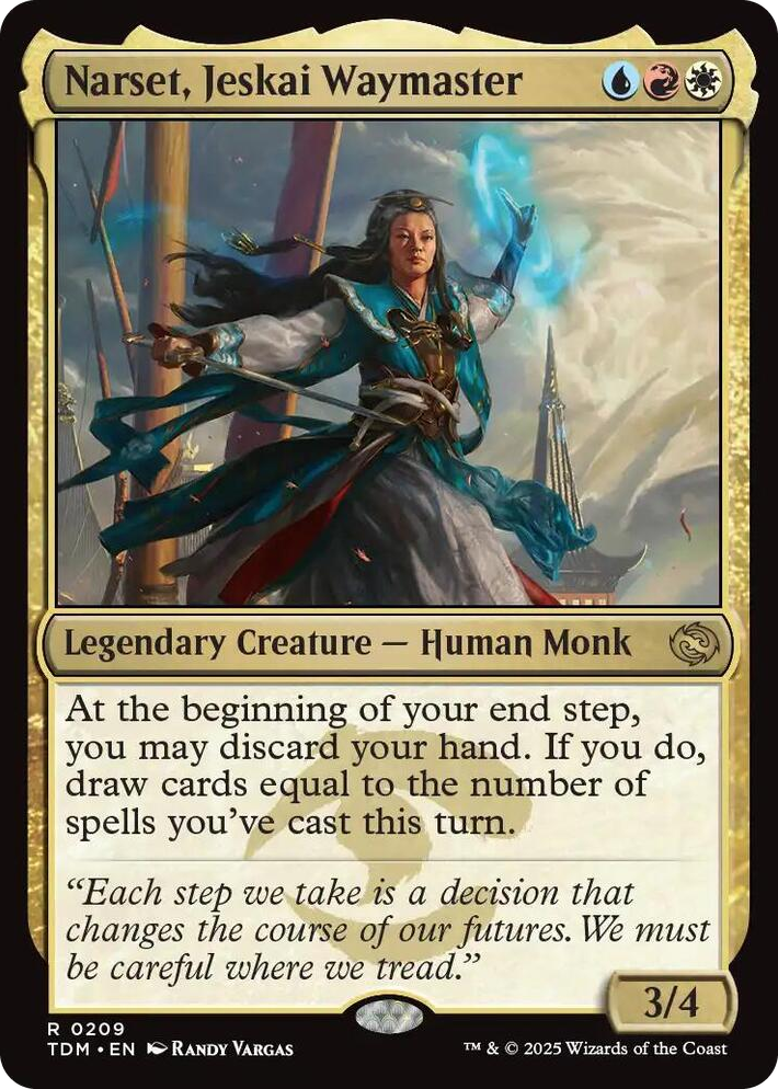 0209 Narset, Jeskai Waymaster R Dragonstorm