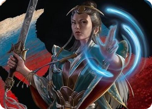 0044 Narset, Jeskai Waymaster Art Card (44/54) S Art Series: Tarkir: Dragonstorm