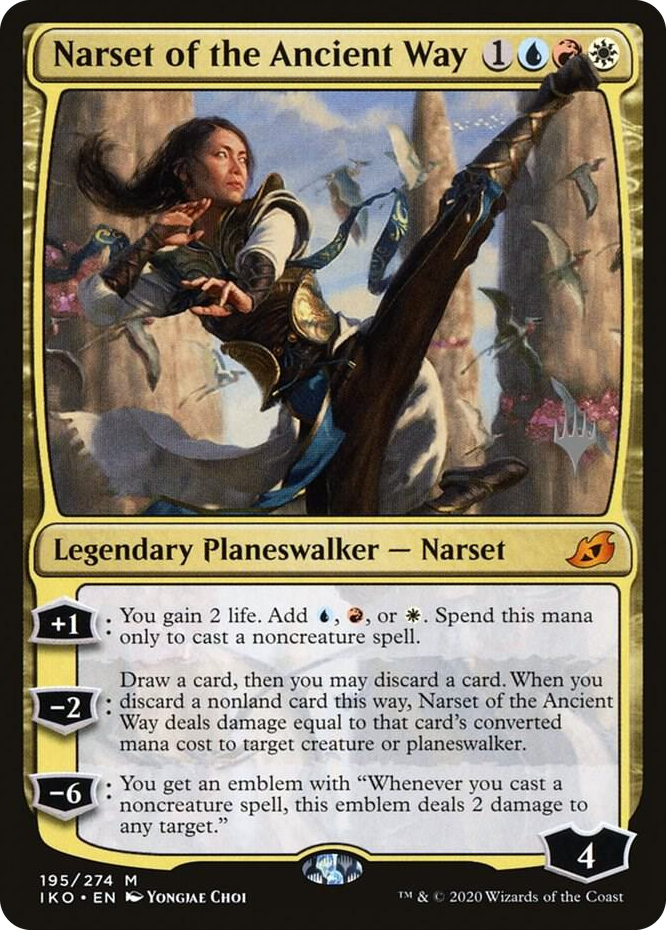 0195 Narset of the Ancient Way M Promo Pack: Ikoria