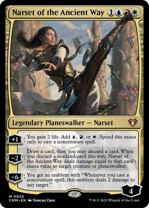 0930 Narset of the Ancient Way M Commander Masters