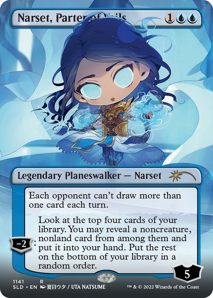 Narset, Parter of Veils (1141) #1141 R - Secret Lair Drop Series Pokemon card