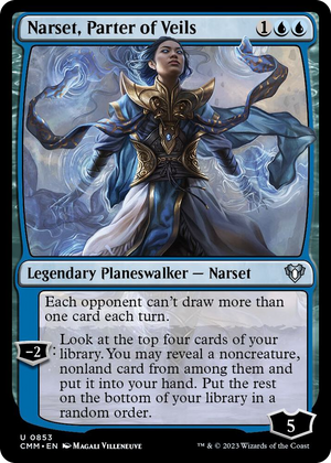 0853 Narset, Parter of Veils U Commander Masters