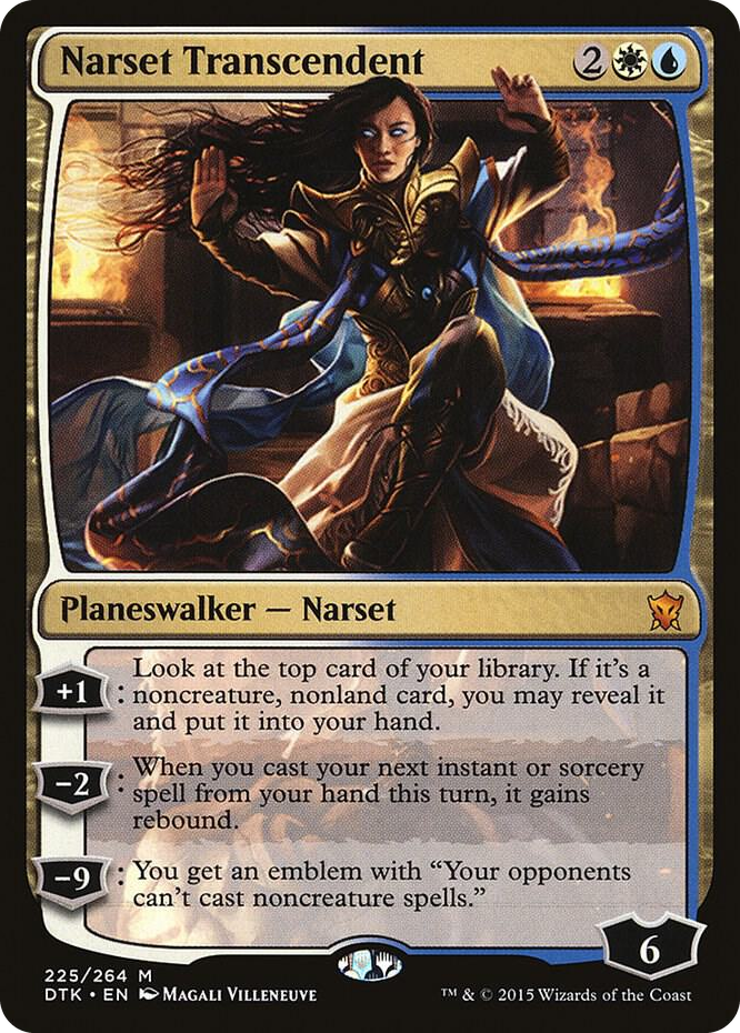 0225 Narset Transcendent M Dragons of Tarkir