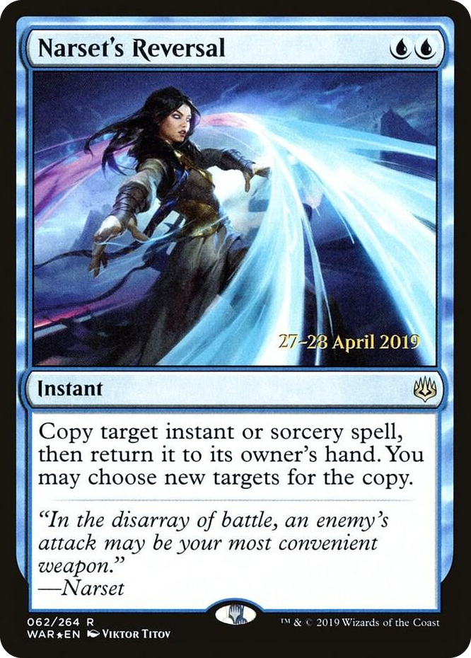 0062 Narset's Reversal R Prerelease Cards