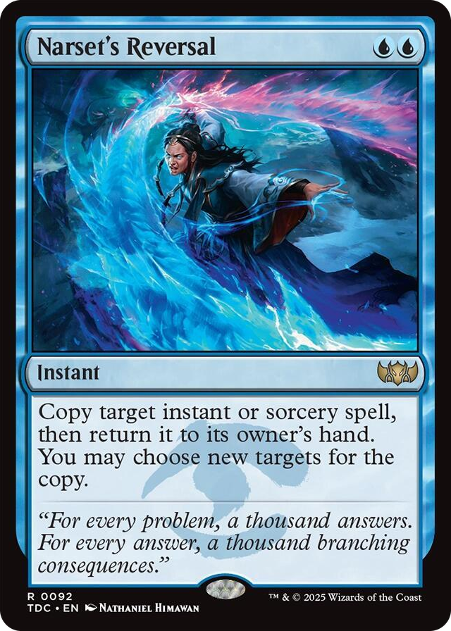 0092 Narset's Reversal R Commander: Tarkir: Dragonstorm