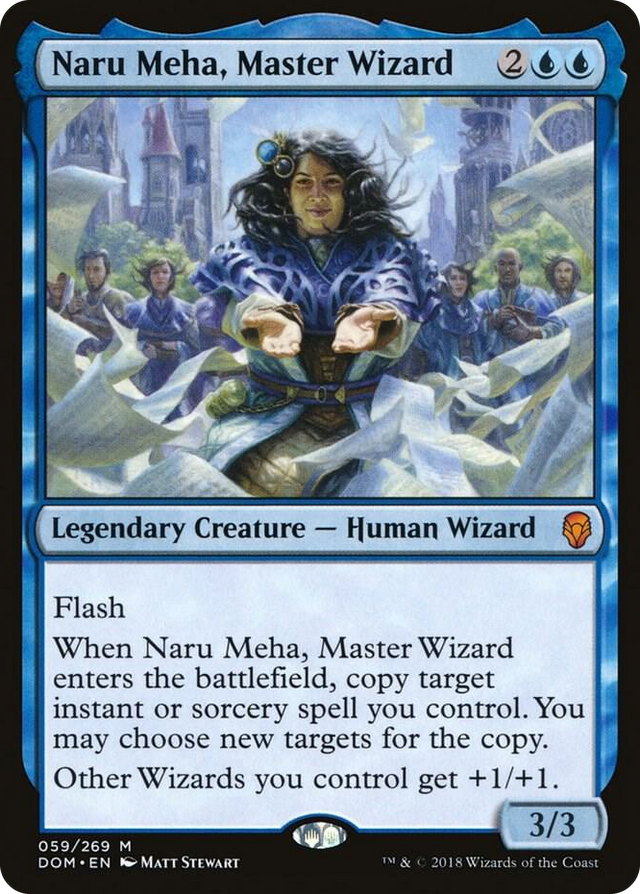 0059 Naru Meha, Master Wizard M Dominaria