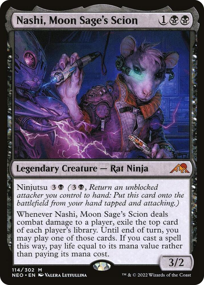 0114 Nashi, Moon Sage's Scion M Kamigawa: Neon Dynasty