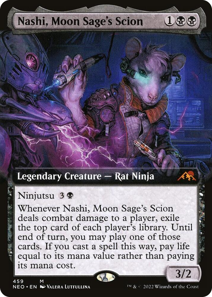 0459 Nashi, Moon Sage's Scion (Extended Art) M Kamigawa: Neon Dynasty