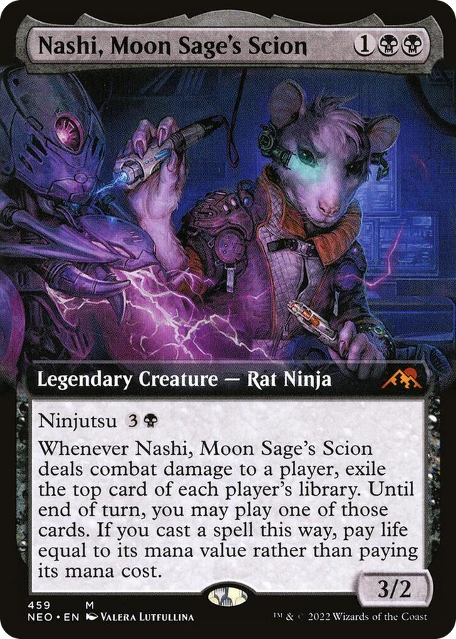 0459 Nashi, Moon Sage's Scion (Extended Art) M Kamigawa: Neon Dynasty