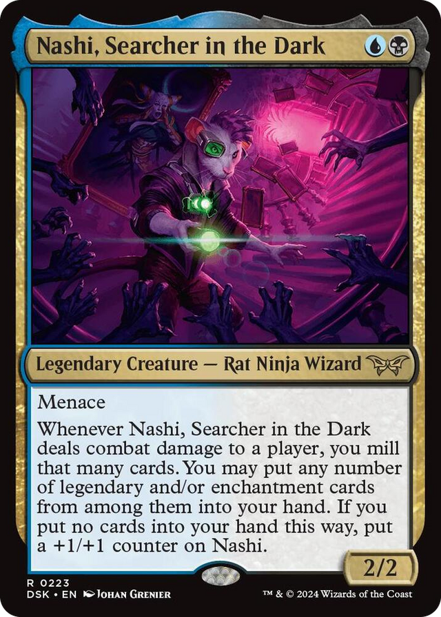 0223 Nashi, Searcher in the Dark R Duskmourn: House of Horror