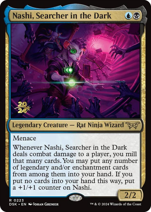0223 Nashi, Searcher in the Dark R Prerelease Cards
