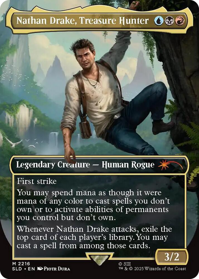 2216 Nathan Drake, Treasure Hunter M Secret Lair Drop Series