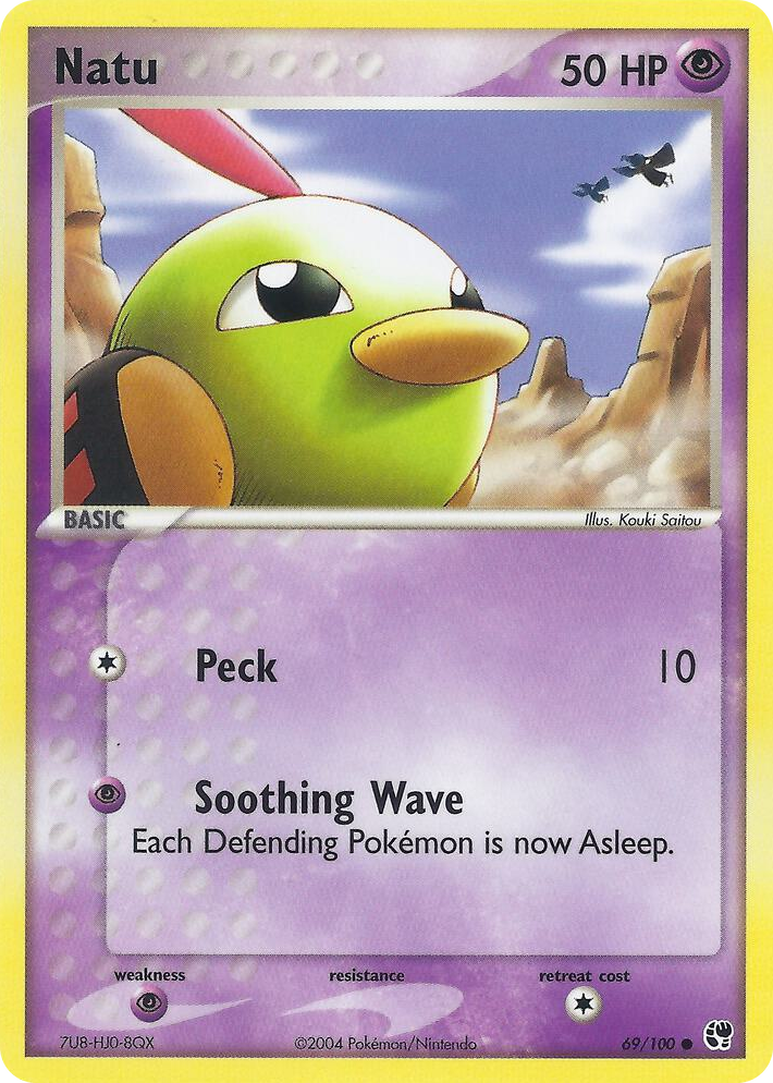 0069 Natu Common EX Battle Stadium