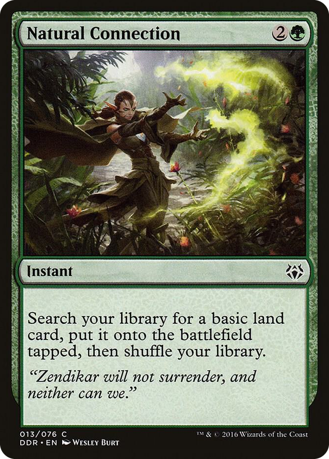 Natural Connection #13 C - Duel Decks: Nissa vs. Ob Nixilis Pokemon card