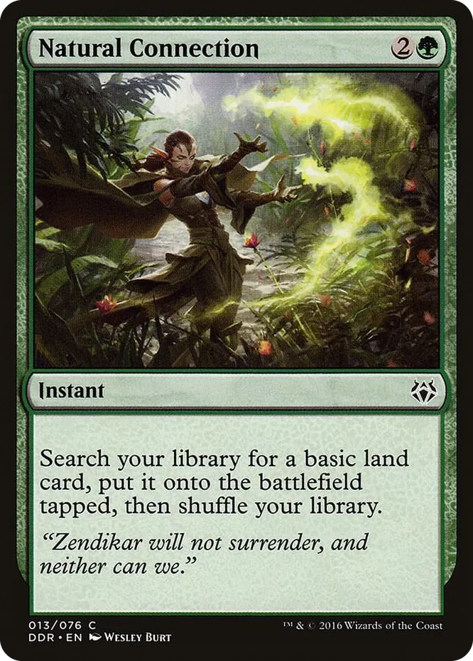 0013 Natural Connection C Duel Decks: Nissa vs. Ob Nixilis