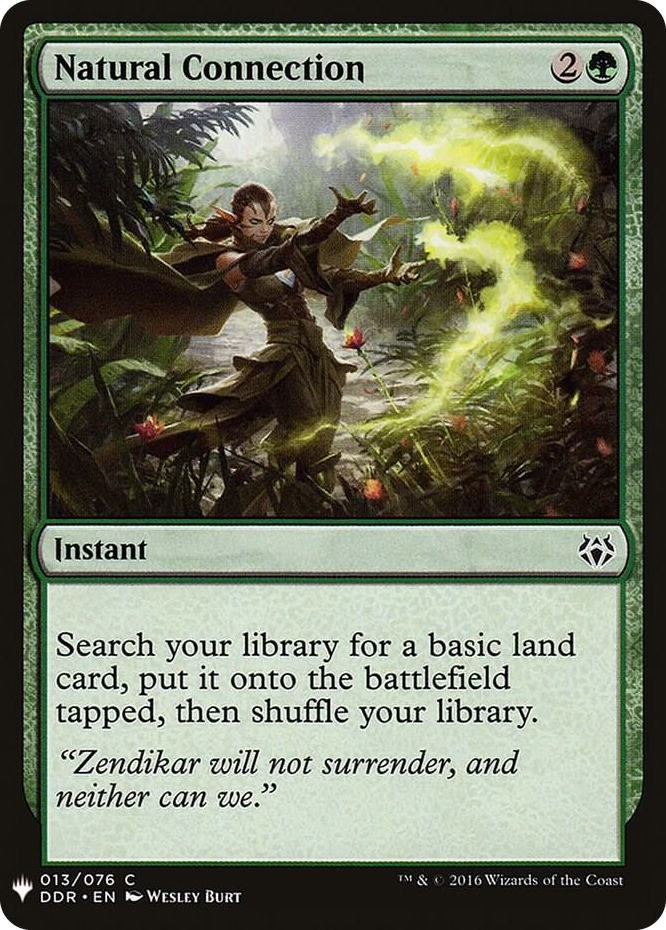 0013 Natural Connection C The List Reprints