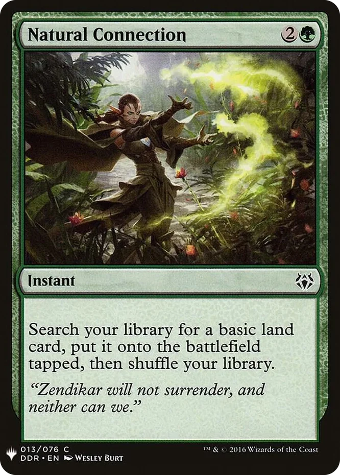 0013 Natural Connection C The List Reprints