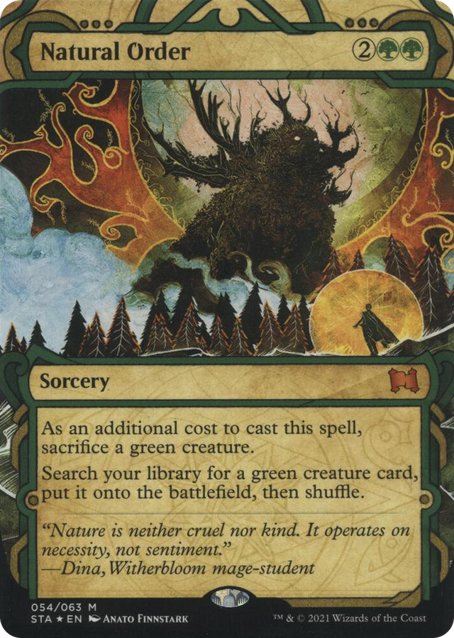 0054 Natural Order (Foil Etched) M Strixhaven: Mystical Archive