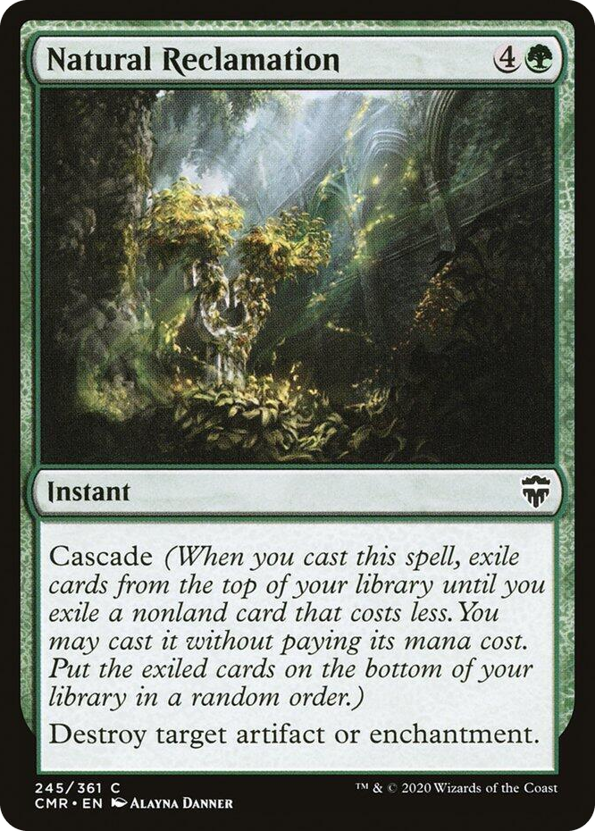 0245 Natural Reclamation C Commander Legends