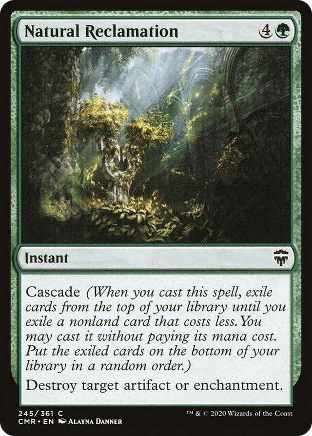 0245 Natural Reclamation C Commander Legends