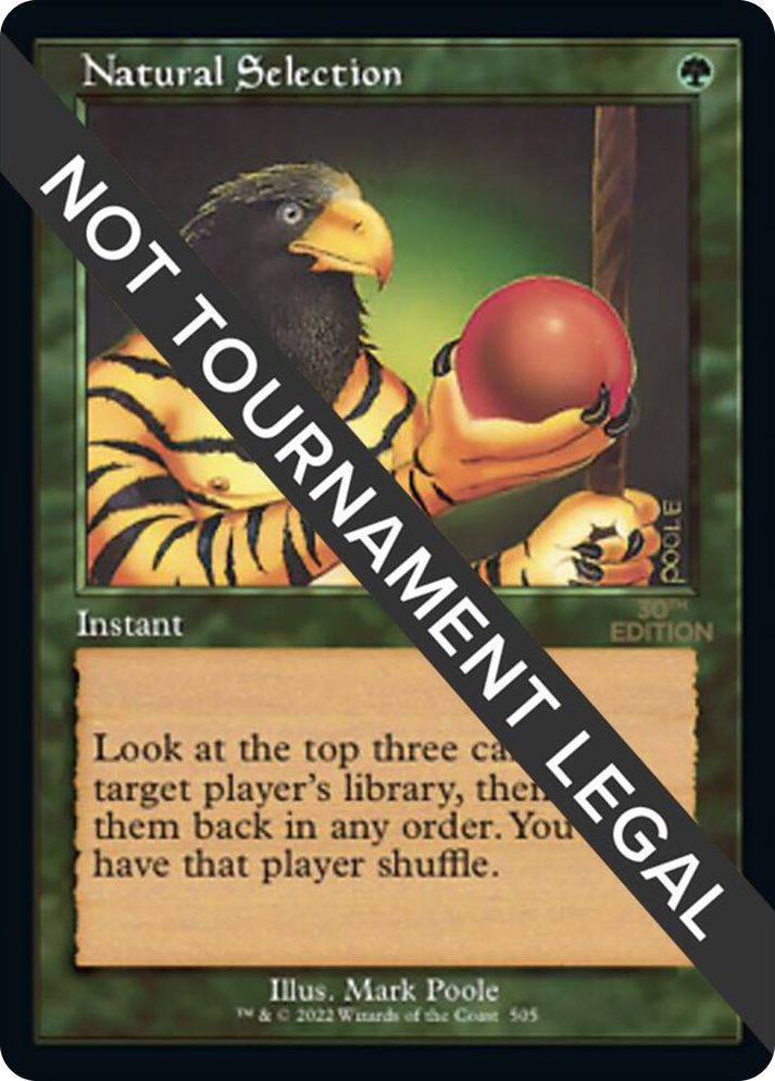 0505 Natural Selection (Retro Frame) R 30th Anniversary Edition
