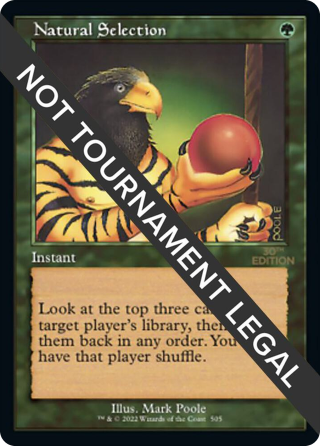 0505 Natural Selection (Retro Frame) R 30th Anniversary Edition