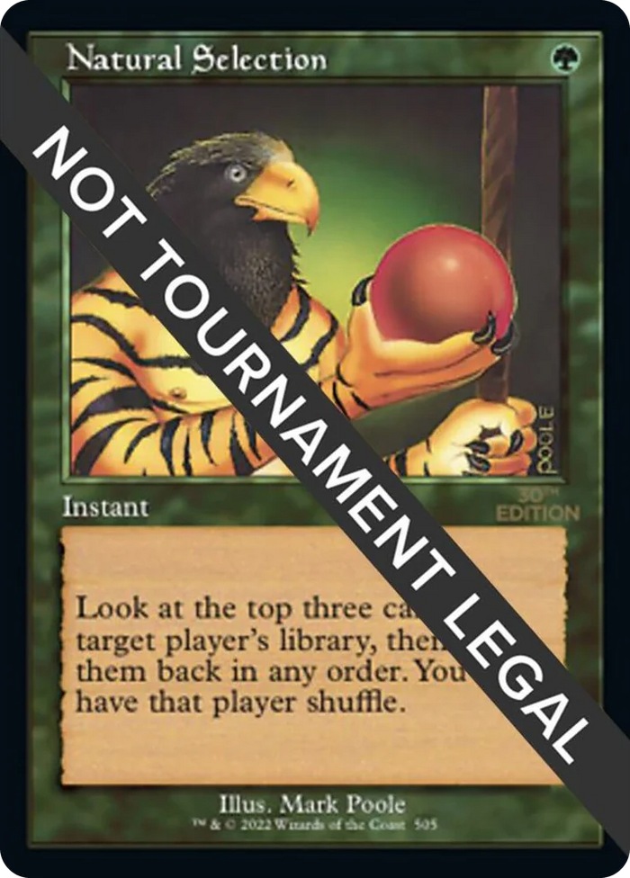 0505 Natural Selection (Retro Frame) R 30th Anniversary Edition