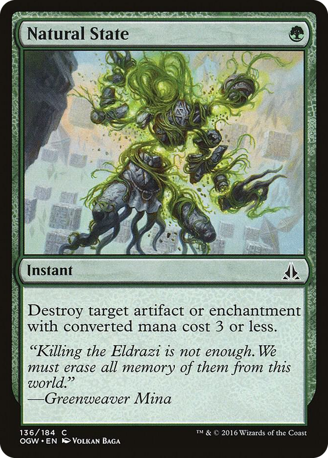 Natural State #136 C - Oath of the Gatewatch Pokemon card