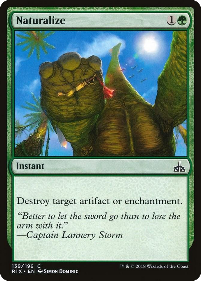 0139 Naturalize C Rivals of Ixalan
