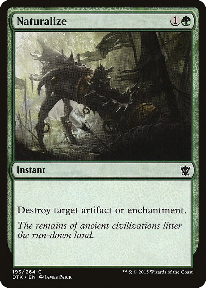 0193 Naturalize C Dragons of Tarkir