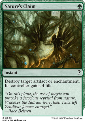 0069 Nature's Claim (White Border) C Mystery Booster 2